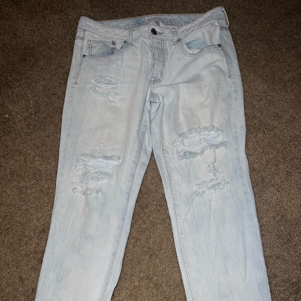 American Eagle Sz 10 boy crop jeans